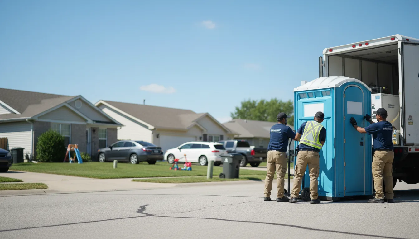 Standard Porta Potty Rentals in Blackstone, IL near me